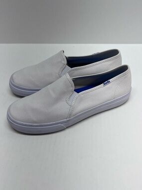 Keds Women's White Slip-On Canvas Loafers